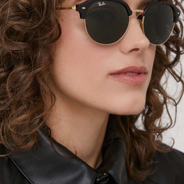 Ray-Ban ochelari de soare culoarea negru preţ