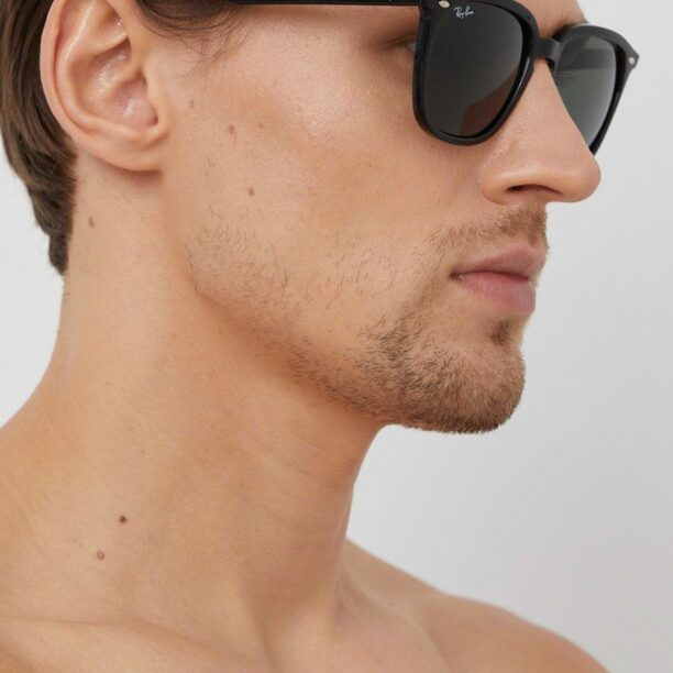 Ray-Ban ochelari de soare culoarea negru preţ