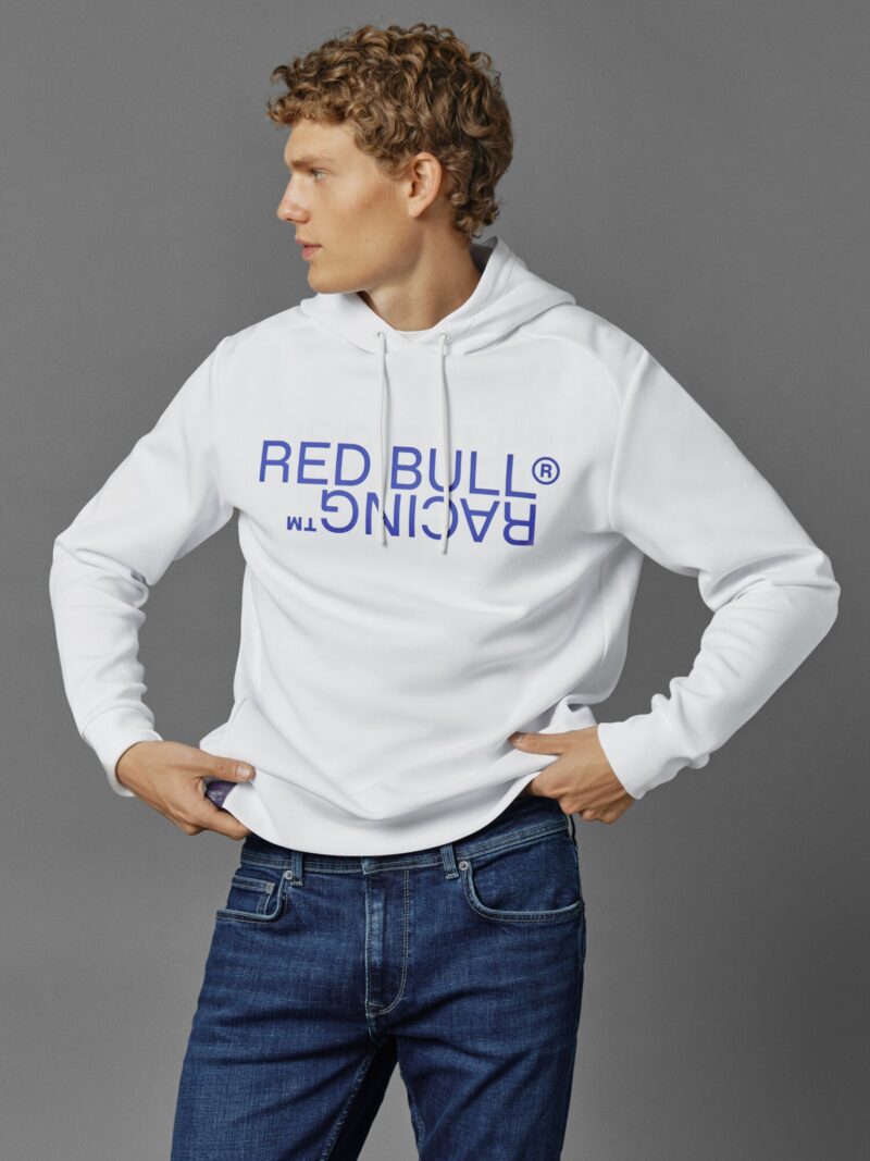 Red Bull Racing x Pepe Jeans Bluză de molton  albastru / alb preţ