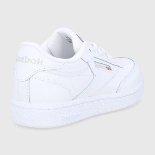 Reebok Classic încălțăminte din piele pentru copii BS6168 culoarea alb preţ