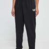 Reebok Classic pantaloni de trening din bumbac culoarea negru