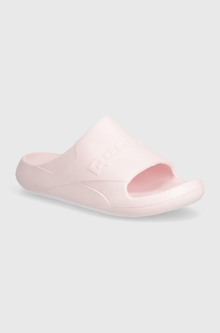 Reebok Classic papuci Clean Slide culoarea roz