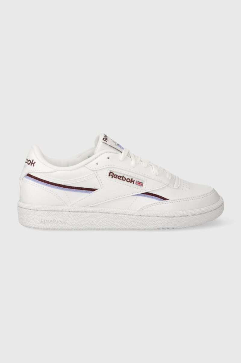 Reebok Classic sneakers CLUB C 85 VEGAN culoarea alb