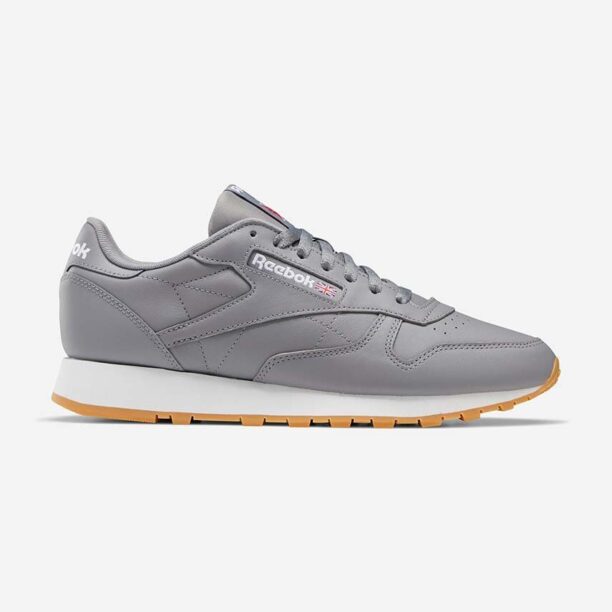 Reebok Classic sneakers din piele Classic Leather culoarea gri