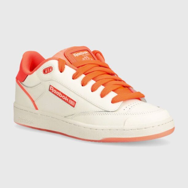 Reebok Classic sneakers din piele Club C culoarea bej