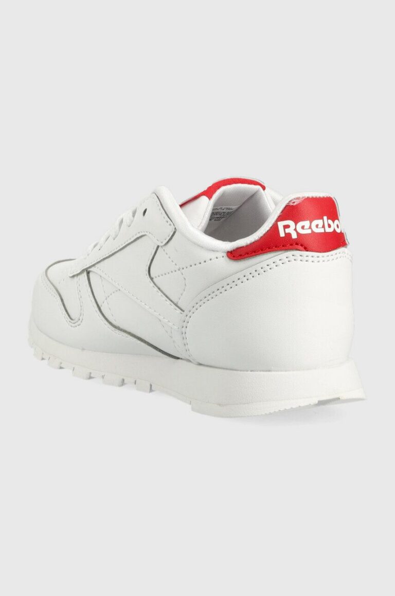 Reebok Classic sneakers pentru copii CL LTHR culoarea alb preţ