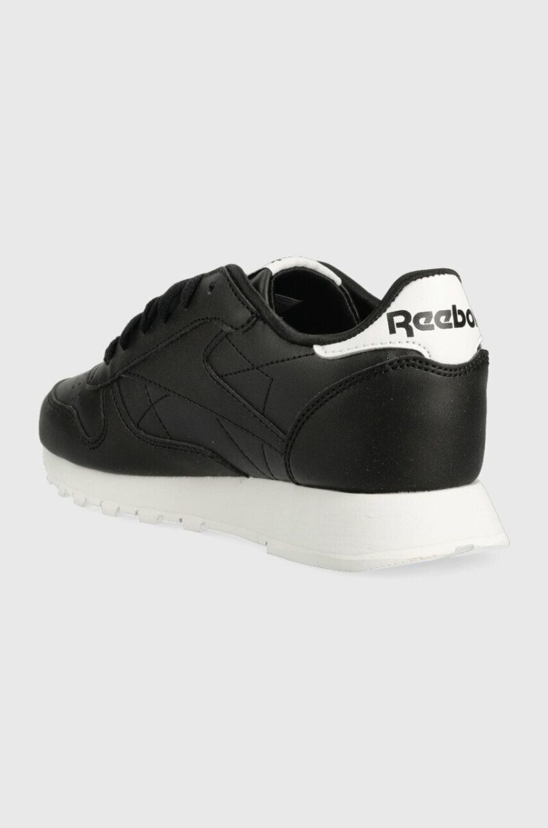 Reebok Classic sneakers pentru copii CL LTHR culoarea negru preţ