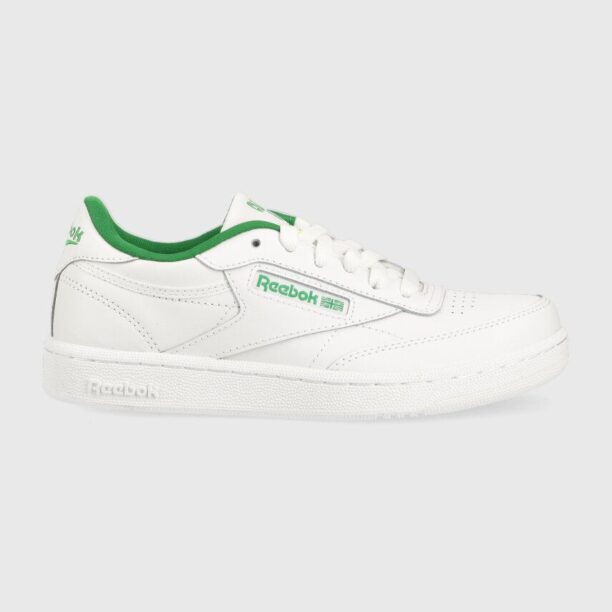 Reebok Classic teniși din piele copii CLUB C culoarea alb