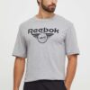 Reebok Classic tricou din bumbac Basketball culoarea gri