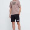 Reebok Classic tricou din bumbac culoarea maro