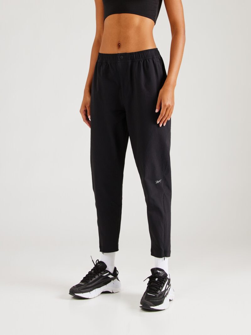 Reebok Pantaloni sport 'ACTIV COLL SKYSTRETCH'  negru