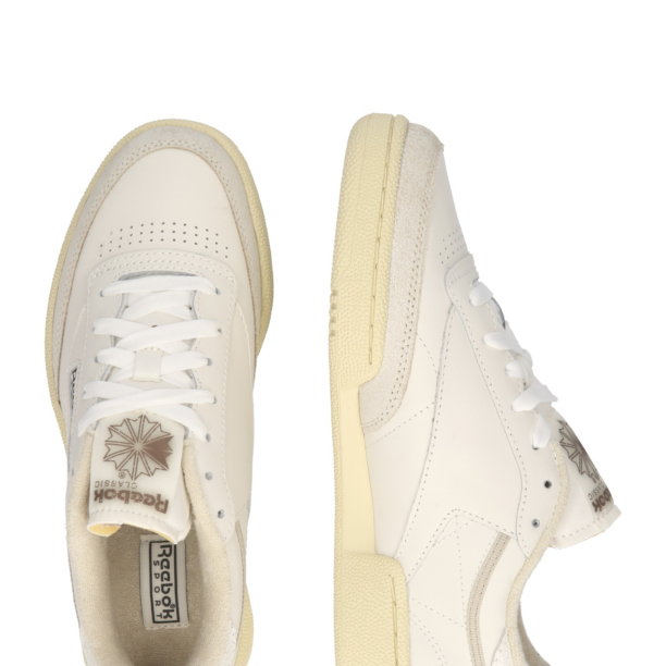 Reebok Sneaker low 'CLUB C 85'  bej / maro închis / alb