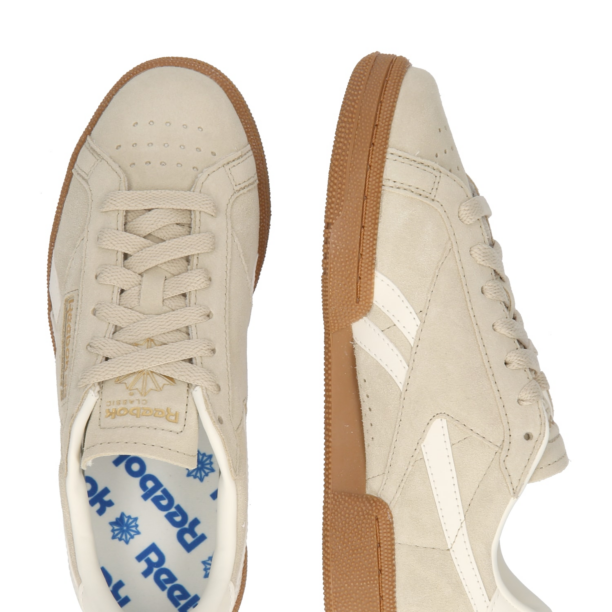 Reebok Sneaker low 'Club C Grounds'  bej / alb murdar