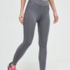 Reebok jambiere de yoga culoarea gri