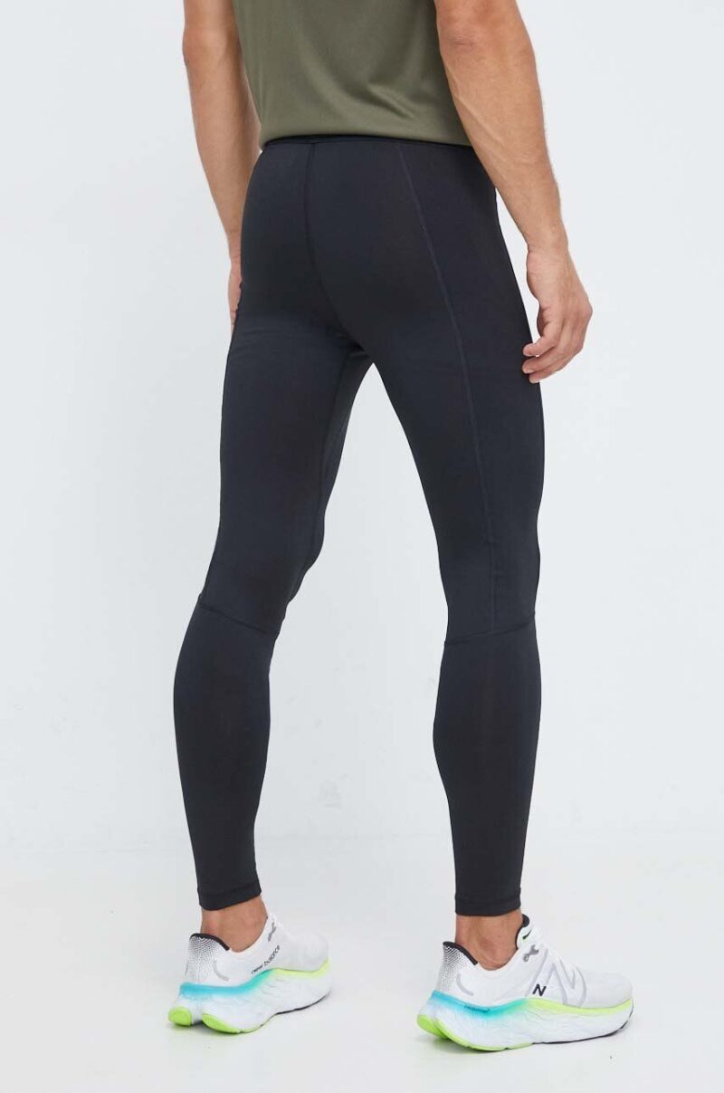 Reebok leggins de alergare Run Base Layer culoarea negru