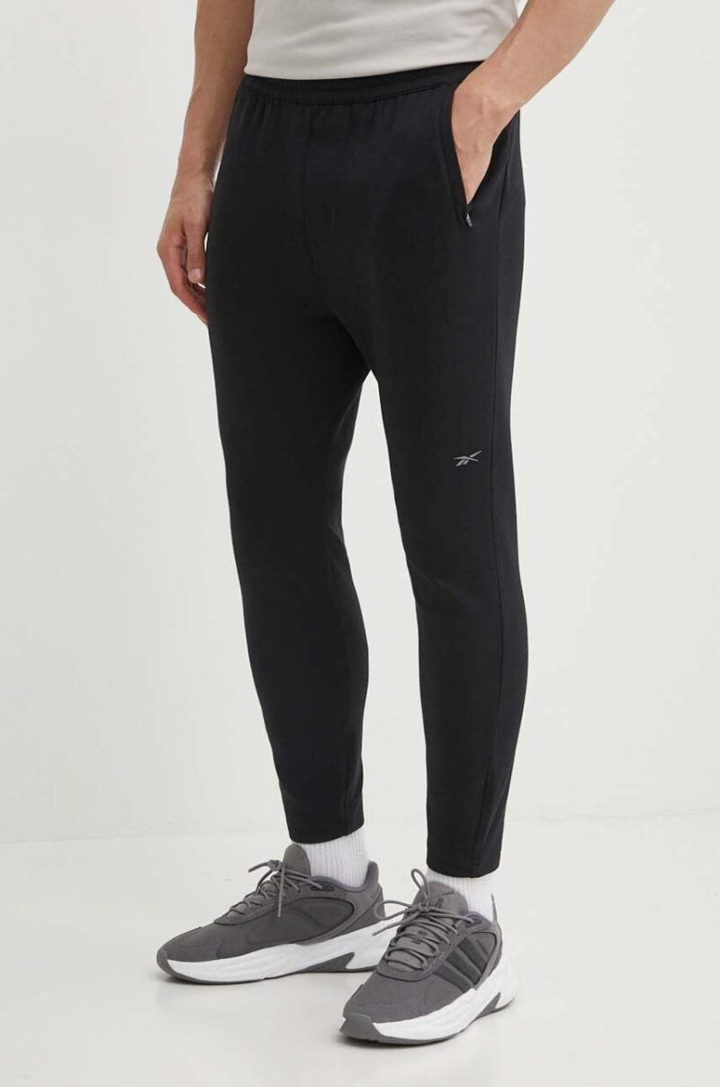 Reebok pantaloni de trening Active Collective culoarea negru