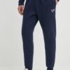 Reebok pantaloni de trening Identity culoarea albastru marin