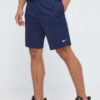 Reebok pantaloni scurți de antrenament Comm culoarea albastru marin