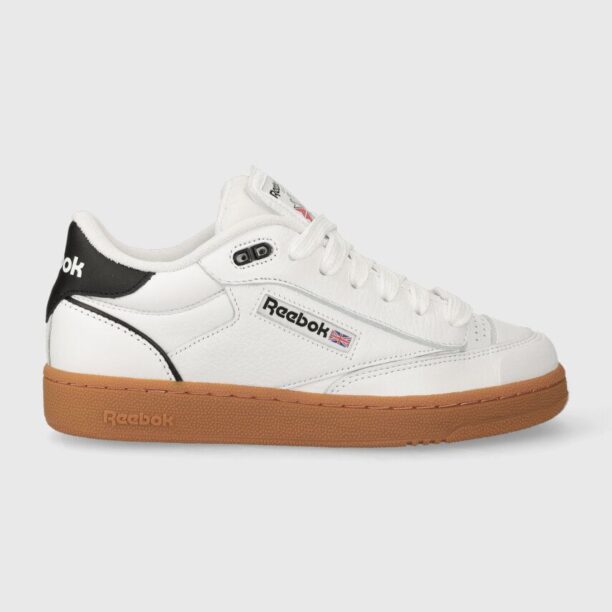 Reebok sneakers Club C Bulc culoarea alb