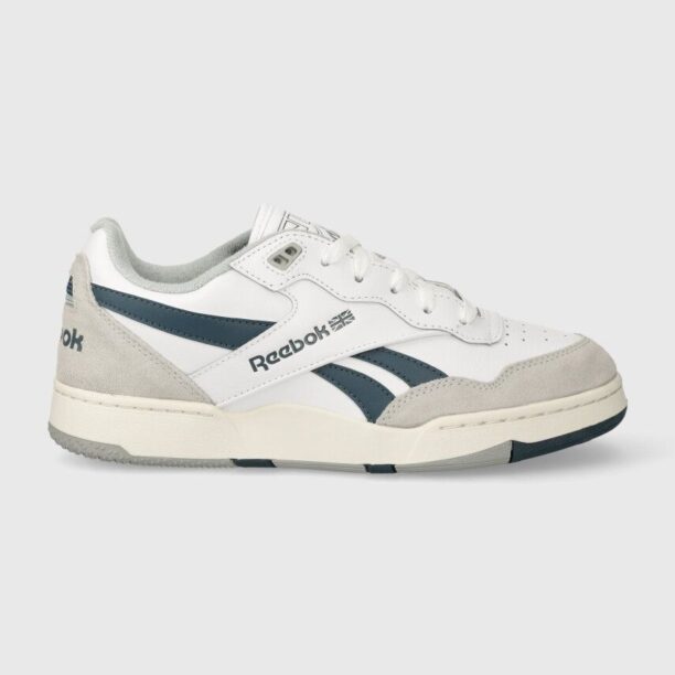 Reebok sneakers din piele BB 4000 II culoarea alb