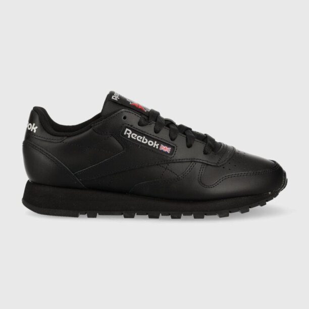 Reebok sneakers din piele CLASSIC LEATHER culoarea negru