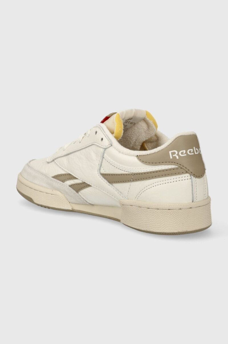 Reebok sneakers din piele Club C Revenge culoarea bej preţ