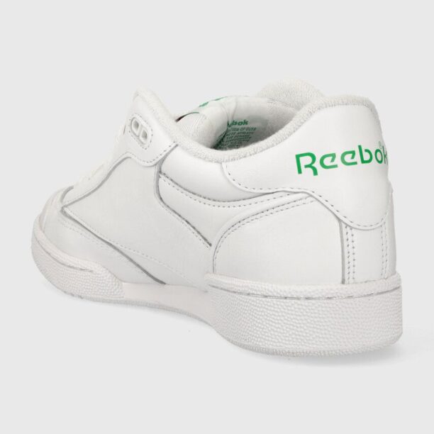 Reebok sneakers din piele culoarea alb preţ