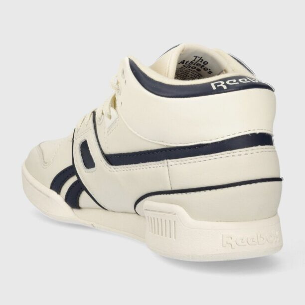 Reebok sneakers din piele culoarea bej preţ