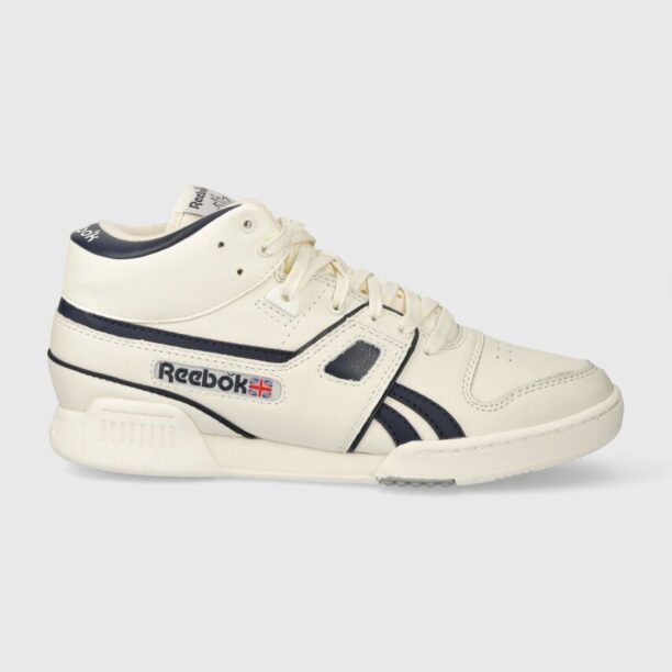 Reebok sneakers din piele culoarea bej