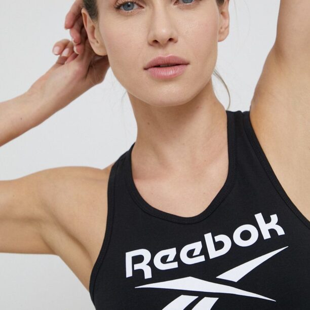 Reebok top de antrenament GL2544 culoarea negru