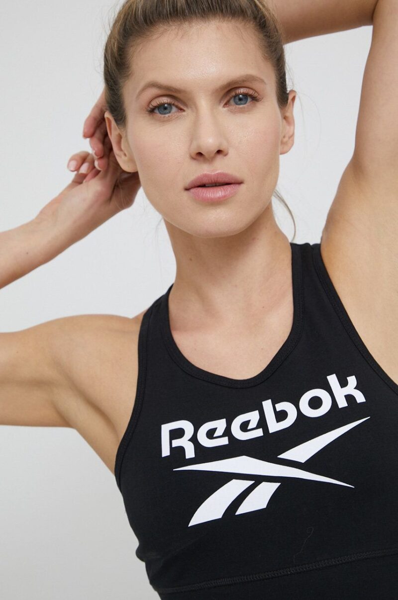 Reebok top de antrenament GL2544 culoarea negru