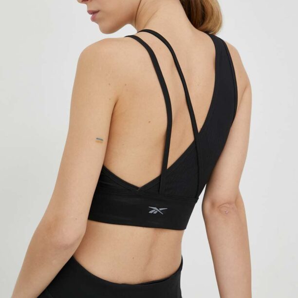 Reebok top de antrenament culoarea negru