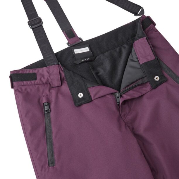 Reima pantaloni copii culoarea violet preţ