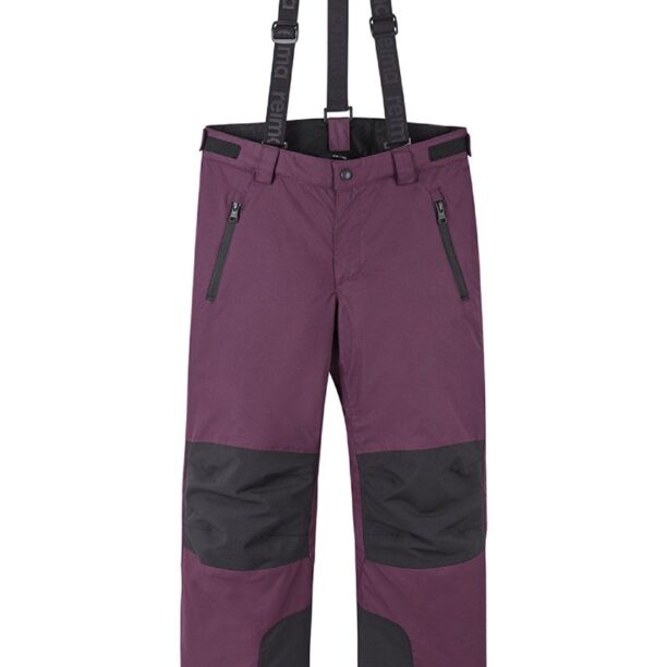 Reima pantaloni copii culoarea violet