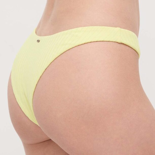 Rip Curl chiloti de baie culoarea galben preţ