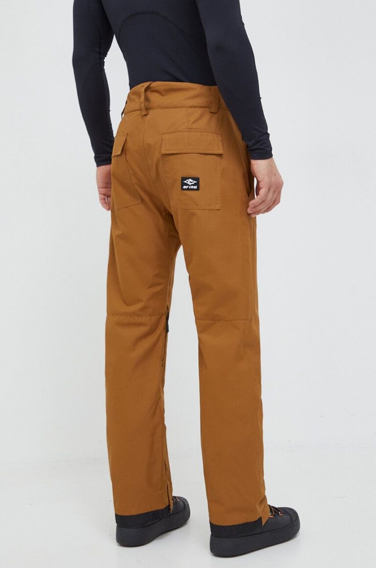 Rip Curl pantaloni Base culoarea maro preţ