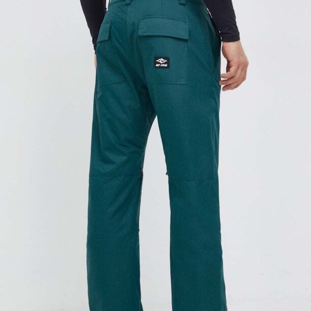 Rip Curl pantaloni Base culoarea verde preţ