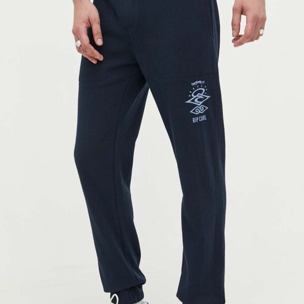 Rip Curl pantaloni de trening culoarea gri