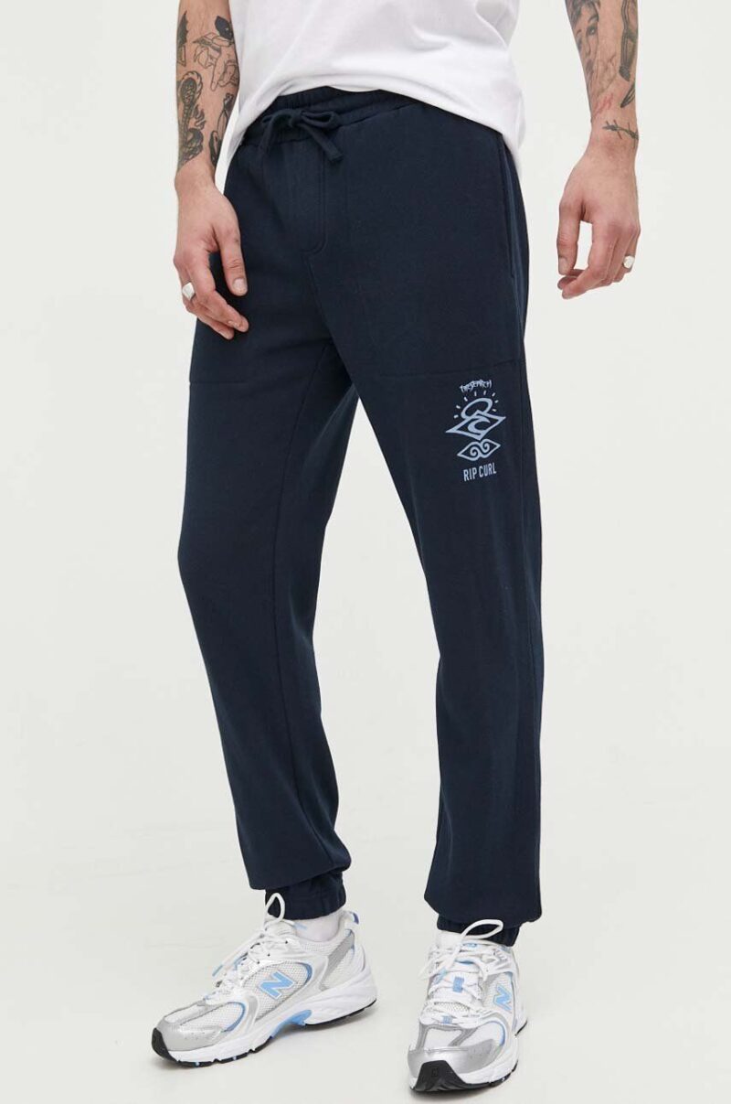 Rip Curl pantaloni de trening culoarea gri