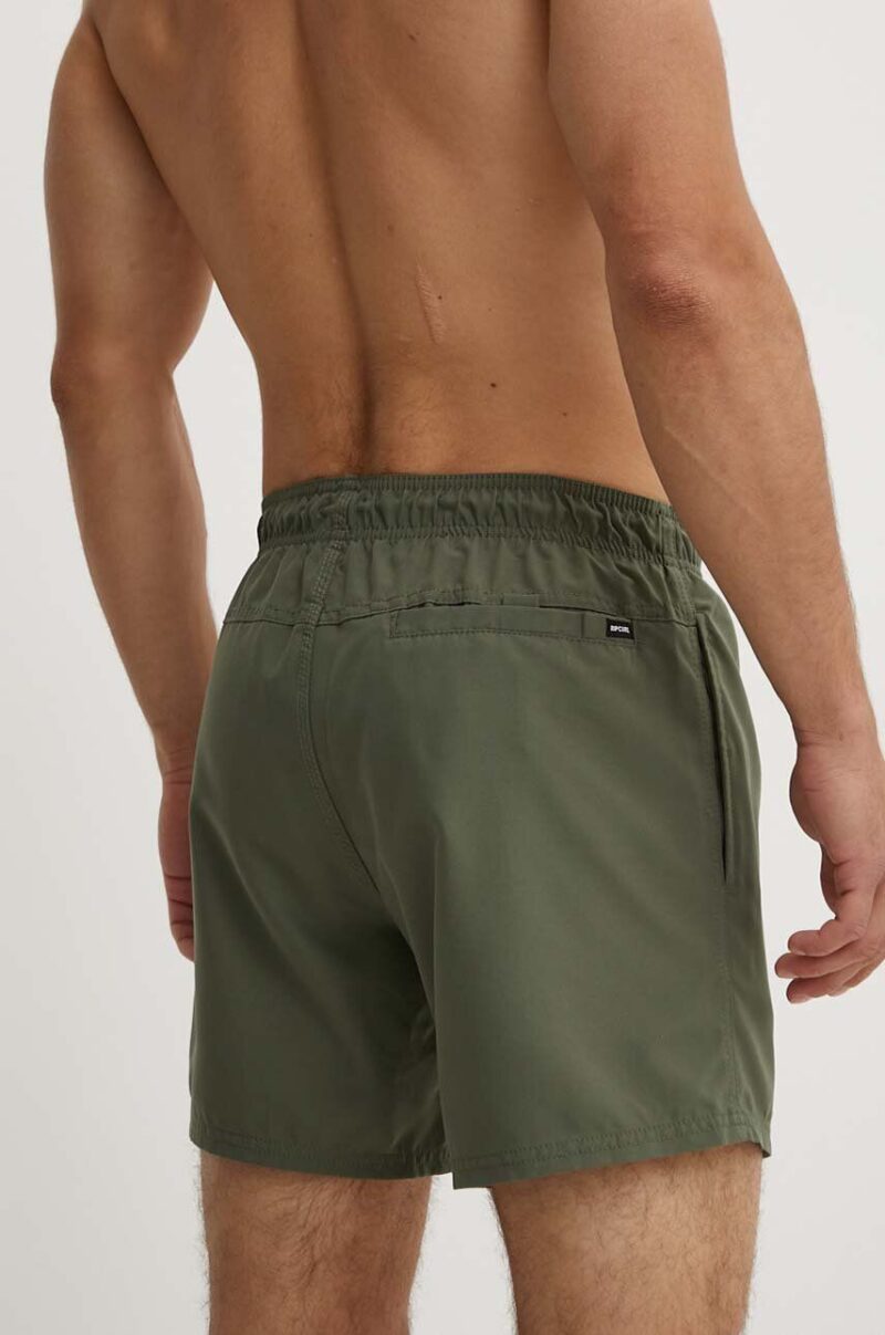 Rip Curl pantaloni scurti de baie Offset culoarea rosu preţ