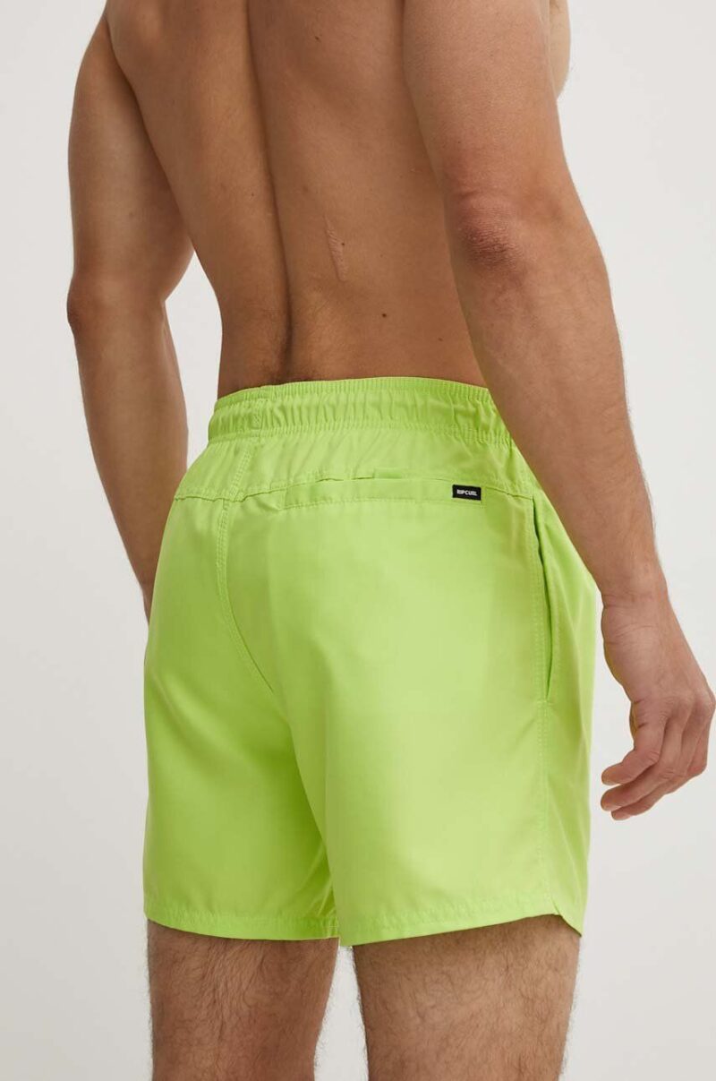 Rip Curl pantaloni scurti de baie Offset culoarea rosu preţ