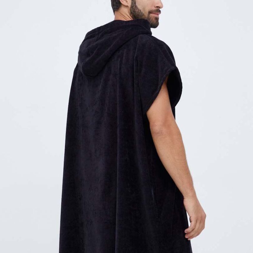 Rip Curl prosop din bumbac culoarea negru preţ