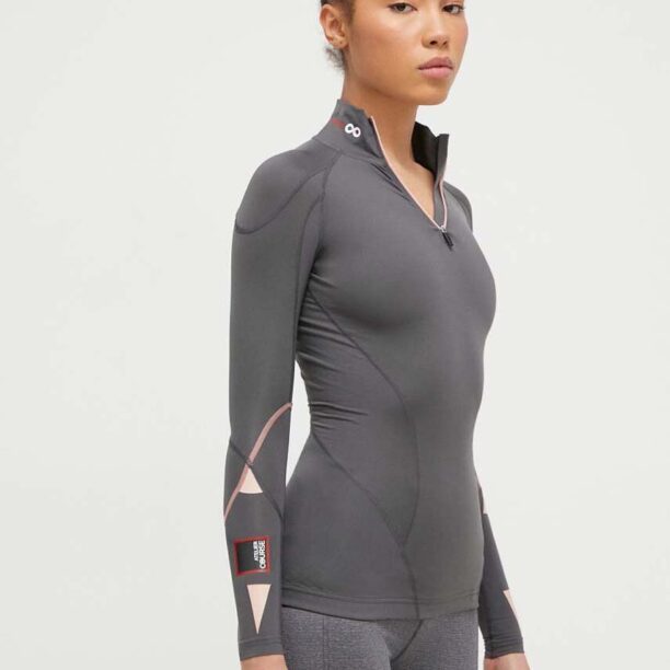 Rossignol longsleeve funcțional Infini Compression Race culoarea gri