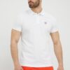 Rossignol polo de bumbac culoarea alb