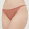 Roxy bikini brazilieni culoarea maro