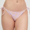 Roxy chiloti de baie culoarea violet