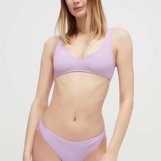 Roxy slip Aruba culoarea violet ERJX404822 preţ