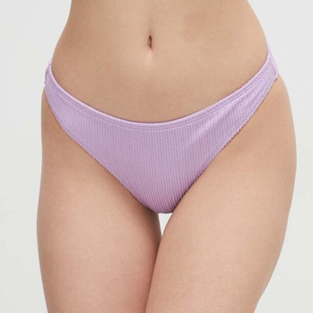 Roxy slip Aruba culoarea violet ERJX404822