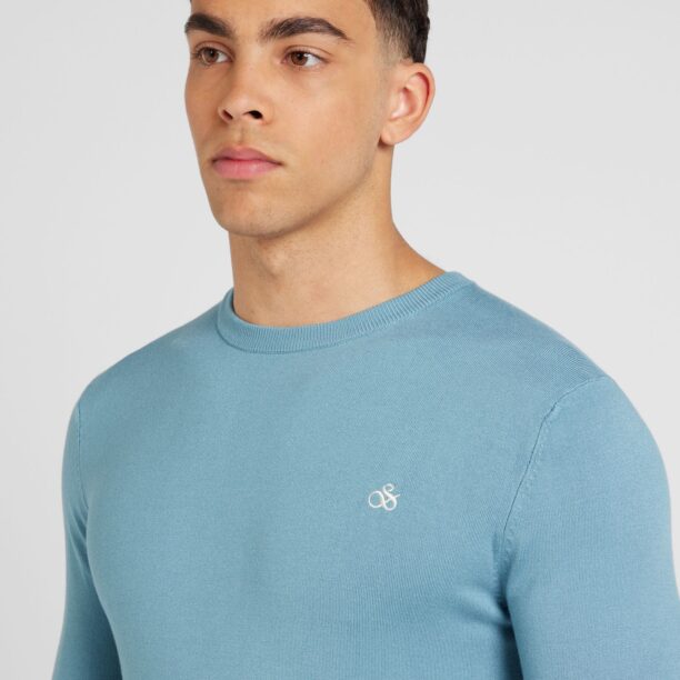 Preţ SCOTCH & SODA Pulover 'Essential'  cyan