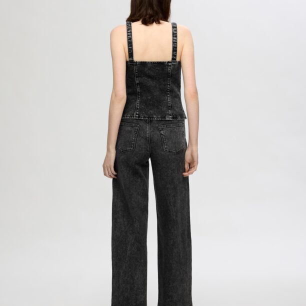 SELECTED FEMME Jeans 'SLFMARLEY-MERLE'  negru denim preţ